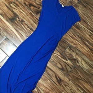Venus blue maxi dress